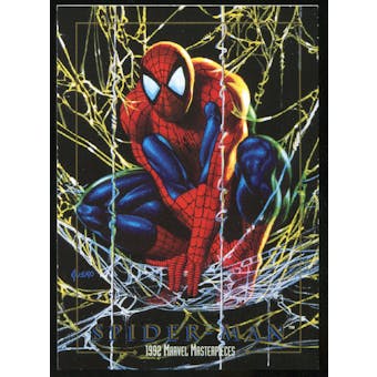 1992 Fleer Marvel Masterpieces Promos #5 Spider-Man (Previews)