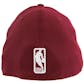 Cleveland Cavaliers New Era 39Thirty Maroon Team Classics Flex Fit Hat (Adult L/XL)