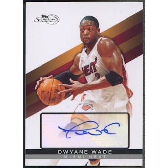 2008/09 Topps Signature #TSADWA Dwyane Wade Auto /649