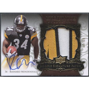 2008 Exquisite Collection #171 Rashard Mendenhall Rookie Patch Auto #68/99