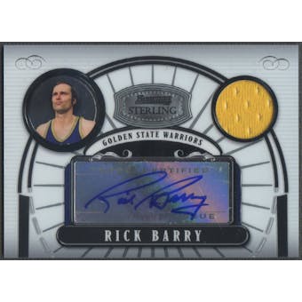 2007/08 Bowman Sterling #RB Rick Barry Jersey Auto #234/340