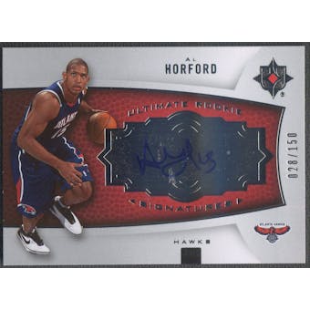 2007/08 Ultimate Collection #123 Al Horford Rookie Auto #028/150