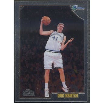 1998/99 Topps Chrome #154 Dirk Nowitzki Rookie