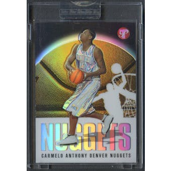 2003/04 Topps Pristine #107 Carmelo Anthony Rookie Refractor #0727/1999