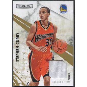 2010/11 Rookies and Stars #86 Stephen Curry Gold Materials Jersey #298/299