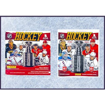2013-14 Panini Hockey Sticker Box + Album