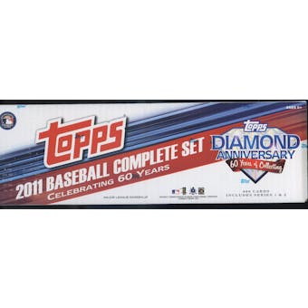 2011 Topps Diamond Anniversary Factory Set Baseball Hobby (Box)