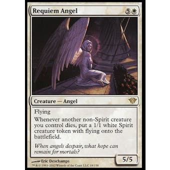 Magic the Gathering Dark Ascension Single Requiem Angel - NEAR MINT (NM)