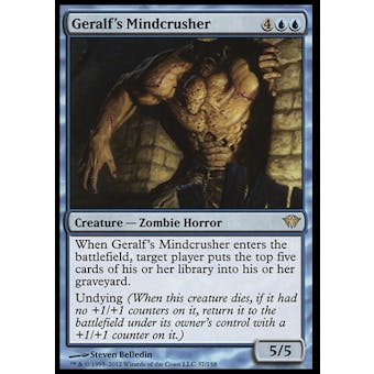 Magic the Gathering Dark Ascension Single Geralf's Mindcrusher - NEAR MINT (NM)