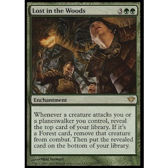 Magic the Gathering Dark Ascension Single Lost in the Woods - NEAR MINT (NM)
