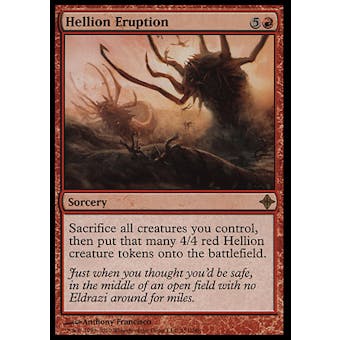 Magic the Gathering Rise of the Eldrazi Single Hellion Eruption - NEAR MINT (NM)