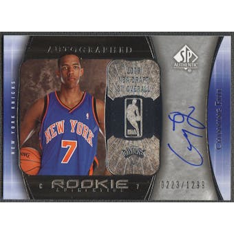 2005/06 SP Authentic #98 Channing Frye Rookie Auto #0223/1299