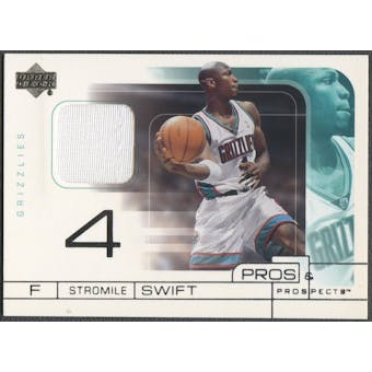 2001/02 Pros and Prospects #SS Stromile Swift Game Jersey