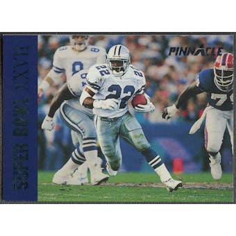 1993 Pinnacle #3 Emmitt Smith Super Bowl XXVII