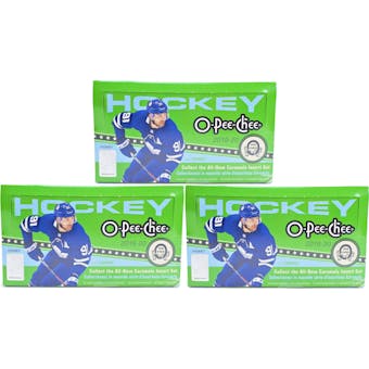 2019/20 Upper Deck O-Pee-Chee Hockey Hobby Box (Lot of 3)