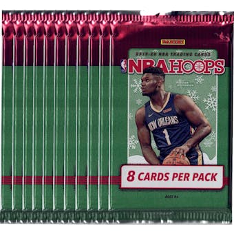 2019/20 Panini Hoops Holiday Basketball Blaster Pack (Lot of 11 = 1 Blaster Box)