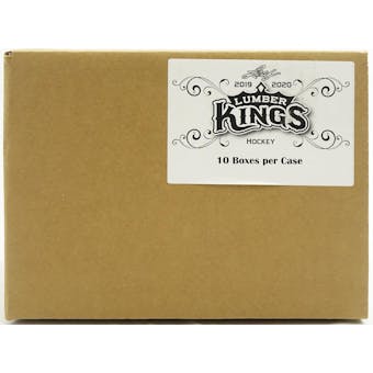 2019/20 Leaf Lumber Kings Hockey Hobby 10-Box Case