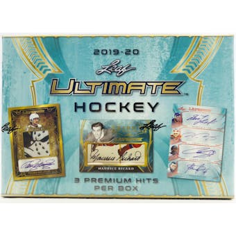 2019/20 Leaf Ultimate Hockey Hobby Box