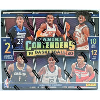 2019/20 Panini Contenders Basketball 12-Box Case- DACW Live 30 Spot Pick Your Team Break #1