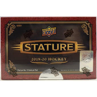 2019/20 Upper Deck Stature Hockey Hobby Box