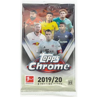 2019/20 Topps Chrome Bundesliga Soccer Hobby Pack