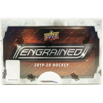 2019/20 Upper Deck Engrained Hockey Hobby Box