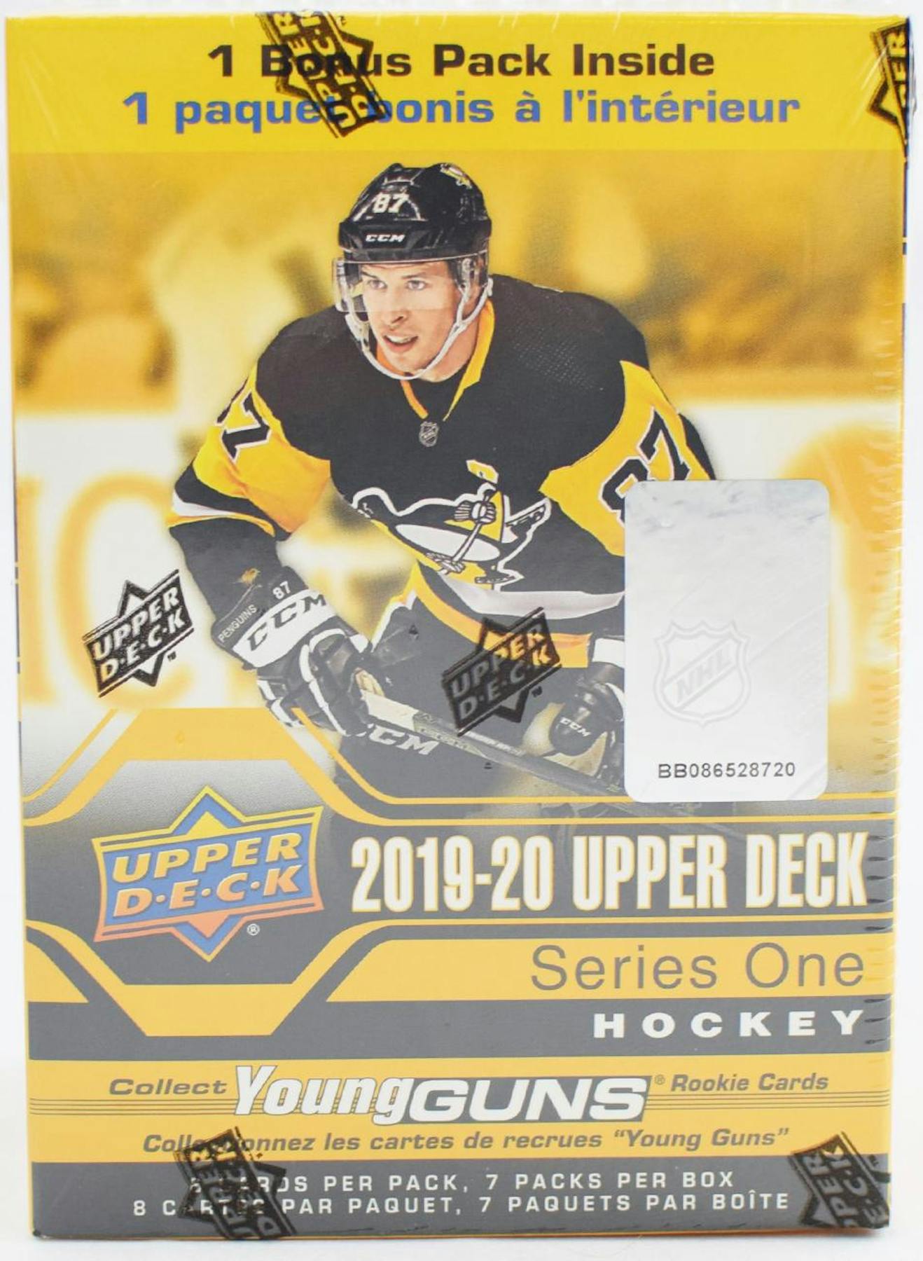 2019/20 Upper Deck Series 1 Hockey 7Pack Blaster Box DA Card World
