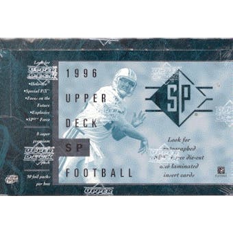 1996 Upper Deck SP Football Hobby Box
