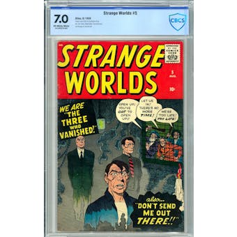Strange Worlds #5 CBCS 7.0 (OW-W) *19-24FE510-007*