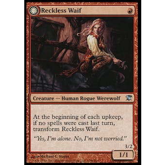 Magic the Gathering Innistrad Single Reckless Waif Foil - NEAR MINT (NM)