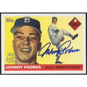 2004 Topps Heritage #JP Johnny Podres Real One Auto