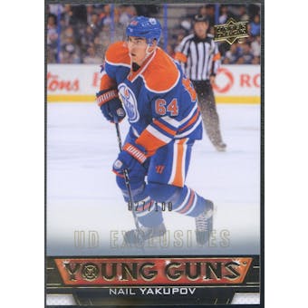 2013-14 Upper Deck #241 Nail Yakupov Rookie Young Gun Exclusives #027/100