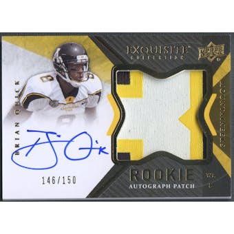 2012 Exquisite Collection #133 Brian Quick Rookie Patch Auto #146/150