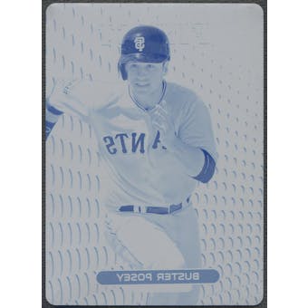 2013 Finest #30 Buster Posey Cyan Printing Plate #1/1