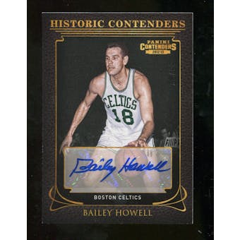 2012/13 Panini Contenders Historic Contenders Autographs #16 Bailey Howell Autograph /99