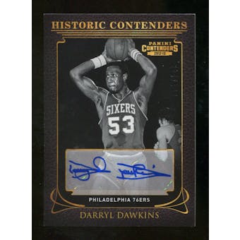 2012/13 Panini Contenders Historic Contenders Autographs #40 Darryl Dawkins Autograph /149