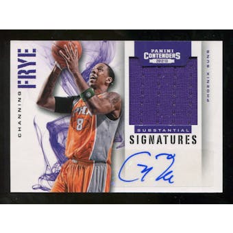 2012/13 Panini Contenders Substantial Signatures Materials #53 Channing Frye Autograph /149
