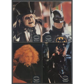 Topps 1992 Batman Returns Stadium Club Complete 100 Card Set