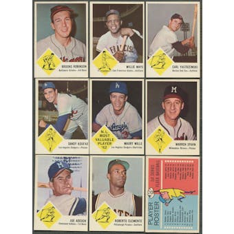 1963 Fleer Baseball Complete Set (EX-MT)