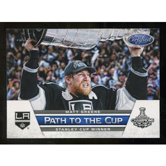 2012/13 Panini Certified Path to the Cup Stanley Cup Winner #9 Matt Greene /99