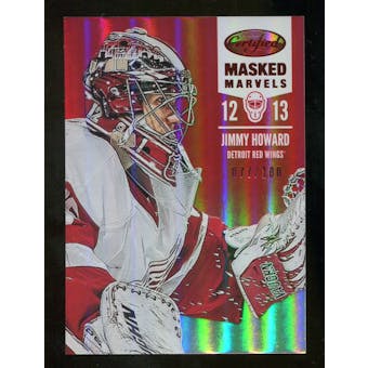 2012/13 Panini Certified Mirror Red #120 Jimmy Howard MM /100