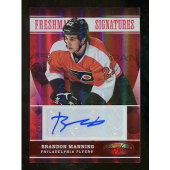 2012/13 Panini Certified Mirror Red #159 Brandon Manning Autograph /199