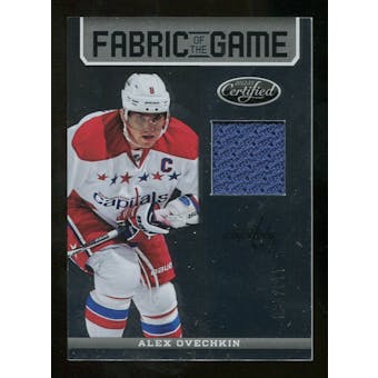 2012/13 Panini Certified Fabric of the Game #41 Alex Ovechkin /299