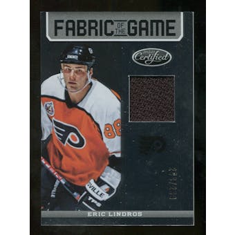 2012/13 Panini Certified Fabric of the Game #54 Eric Lindros /299