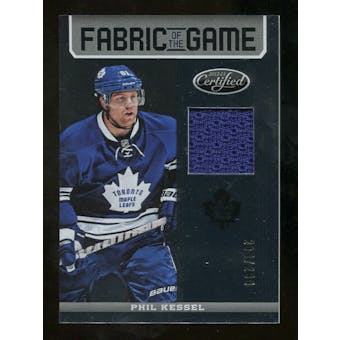 2012/13 Panini Certified Fabric of the Game #15 Phil Kessel /299