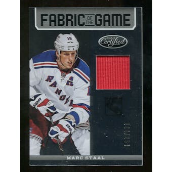 2012/13 Panini Certified Fabric of the Game #69 Marc Staal /299