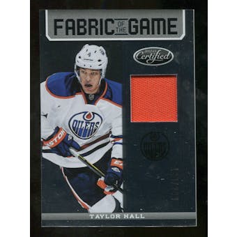 2012/13 Panini Certified Fabric of the Game #88 Taylor Hall /299