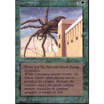 Magic the Gathering Alpha Single Giant Spider - NEAR MINT (NM)