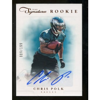 2012 Panini Prime Signatures #179 Chris Polk Autograph /199