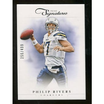 2012 Panini Prime Signatures #13 Philip Rivers /499